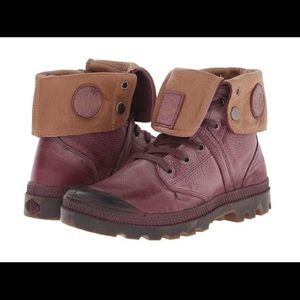 Palladium Pallabrouse Baggy L2 W Boots Wine/Gum